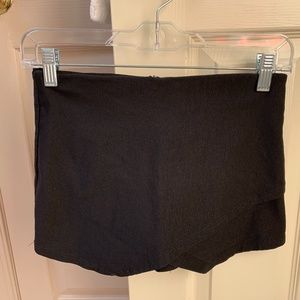 Black Mini Skort